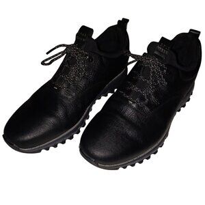 Cole Haan ZERØGRAND Lug Soles Oxford Shoes Mens10M All Terrain Black Waterproof